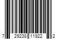 Barcode Image for UPC code 729238119222