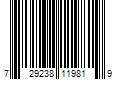 Barcode Image for UPC code 729238119819