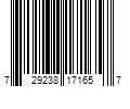 Barcode Image for UPC code 729238171657