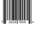 Barcode Image for UPC code 729238190054