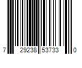 Barcode Image for UPC code 729238537330