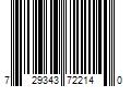 Barcode Image for UPC code 729343722140