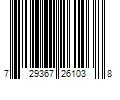 Barcode Image for UPC code 729367261038