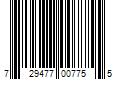 Barcode Image for UPC code 729477007755