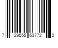 Barcode Image for UPC code 729555637720