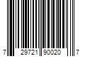 Barcode Image for UPC code 729721900207