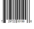 Barcode Image for UPC code 729722001996