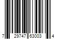 Barcode Image for UPC code 729747630034