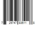 Barcode Image for UPC code 729747835118