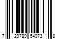 Barcode Image for UPC code 729789549738