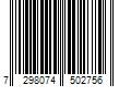 Barcode Image for UPC code 7298074502756