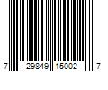 Barcode Image for UPC code 729849150027