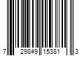 Barcode Image for UPC code 729849153813