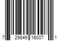 Barcode Image for UPC code 729849160071