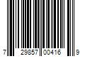 Barcode Image for UPC code 729857004169