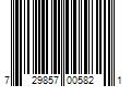 Barcode Image for UPC code 729857005821