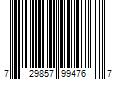 Barcode Image for UPC code 729857994767