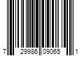 Barcode Image for UPC code 729986090651