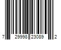 Barcode Image for UPC code 729998230892