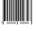 Barcode Image for UPC code 7300009009343