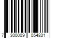 Barcode Image for UPC code 7300009054831