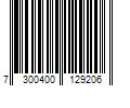 Barcode Image for UPC code 7300400129206