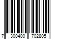 Barcode Image for UPC code 7300400702805