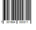 Barcode Image for UPC code 7301684000311