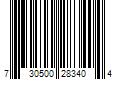 Barcode Image for UPC code 730500283404