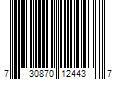 Barcode Image for UPC code 730870124437