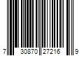 Barcode Image for UPC code 730870272169