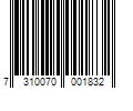 Barcode Image for UPC code 7310070001832