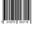 Barcode Image for UPC code 7310070003119