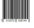 Barcode Image for UPC code 7310070005144