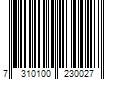 Barcode Image for UPC code 7310100230027