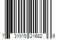 Barcode Image for UPC code 731015216826