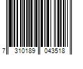 Barcode Image for UPC code 7310189043518