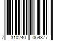 Barcode Image for UPC code 7310240064377