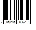 Barcode Image for UPC code 7310401006710