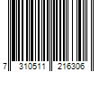 Barcode Image for UPC code 7310511216306