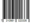 Barcode Image for UPC code 7310561020335