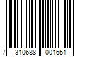 Barcode Image for UPC code 7310688001651