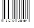 Barcode Image for UPC code 7310710265495