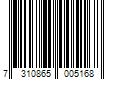 Barcode Image for UPC code 7310865005168