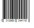 Barcode Image for UPC code 7310960044116