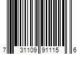 Barcode Image for UPC code 731109911156