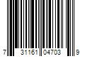 Barcode Image for UPC code 731161047039