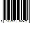 Barcode Image for UPC code 7311662260477