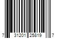 Barcode Image for UPC code 731201258197