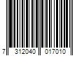 Barcode Image for UPC code 7312040017010